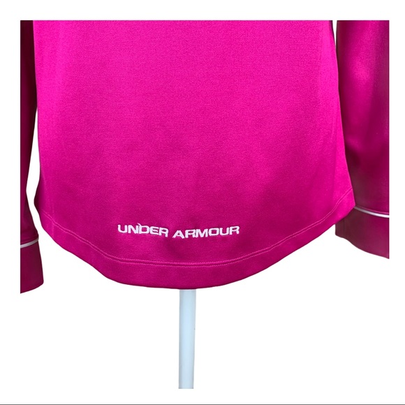 Under Armour Hot Pink Allseason Hoodie. Size M. - Picture 6 of 8